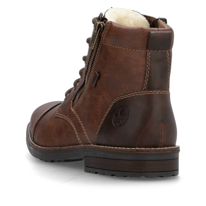 Rieker Artikelnummer 33200-27 Rieker Herren Schnürstiefel Nussbraun