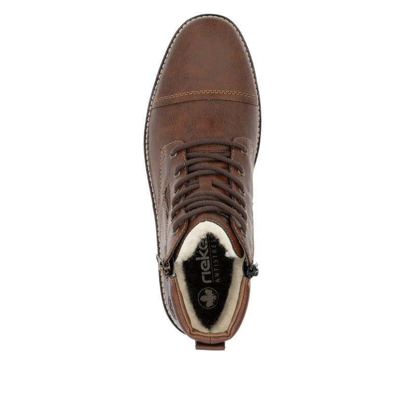 Rieker Artikelnummer 33200-27 Rieker Herren Schnürstiefel Nussbraun