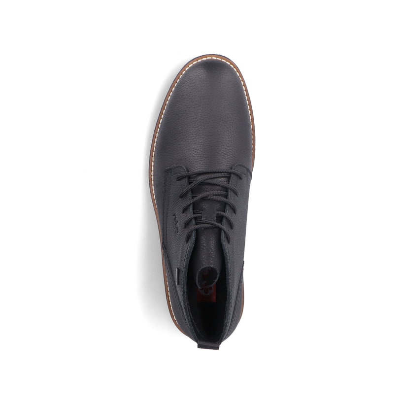 Rieker Artikelnummer 33600-00 Rieker Herren Schnürstiefel Graphitschwarz