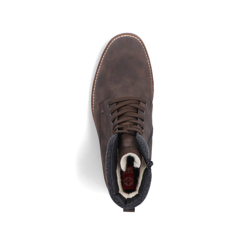 Rieker Artikelnummer 33640-25 Rieker Herren Schnürstiefel Holzbraun