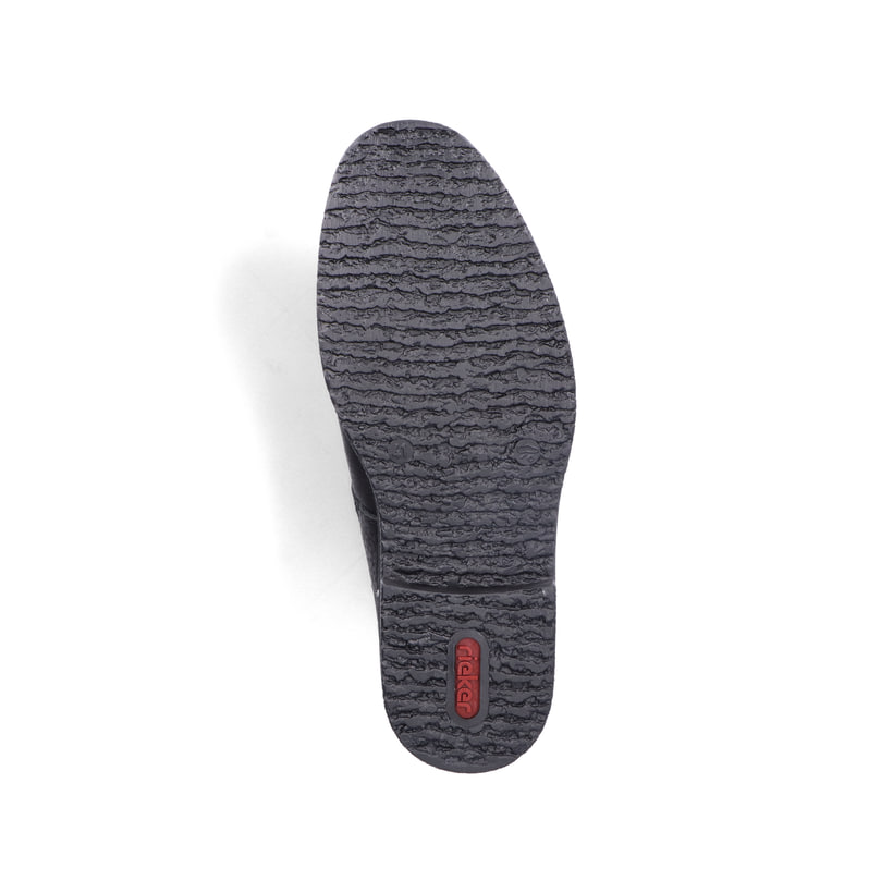 Rieker Artikelnummer 33670-00 Rieker Herren Schnürstiefel Graphitschwarz