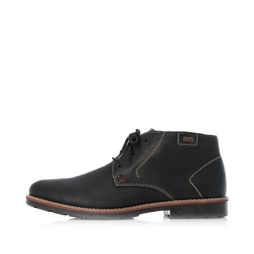 Rieker Artikelnummer 35310-00 Rieker Herren Schnürschuhe Graphitschwarz