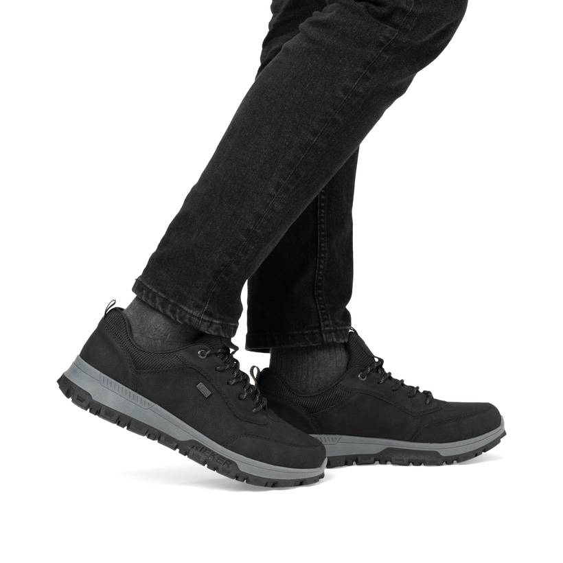 Rieker Artikelnummer 35503-00 Rieker Herren Schnürschuhe Urbanschwarz