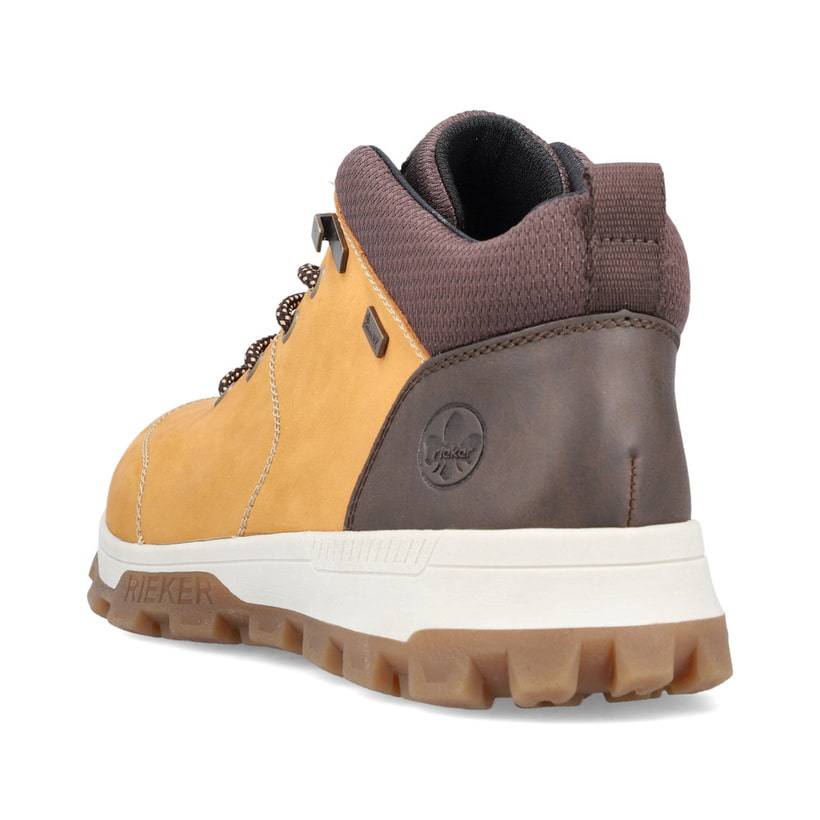 Rieker Artikelnummer 35530-68 Rieker Herren Schnürschuhe Goldgelb