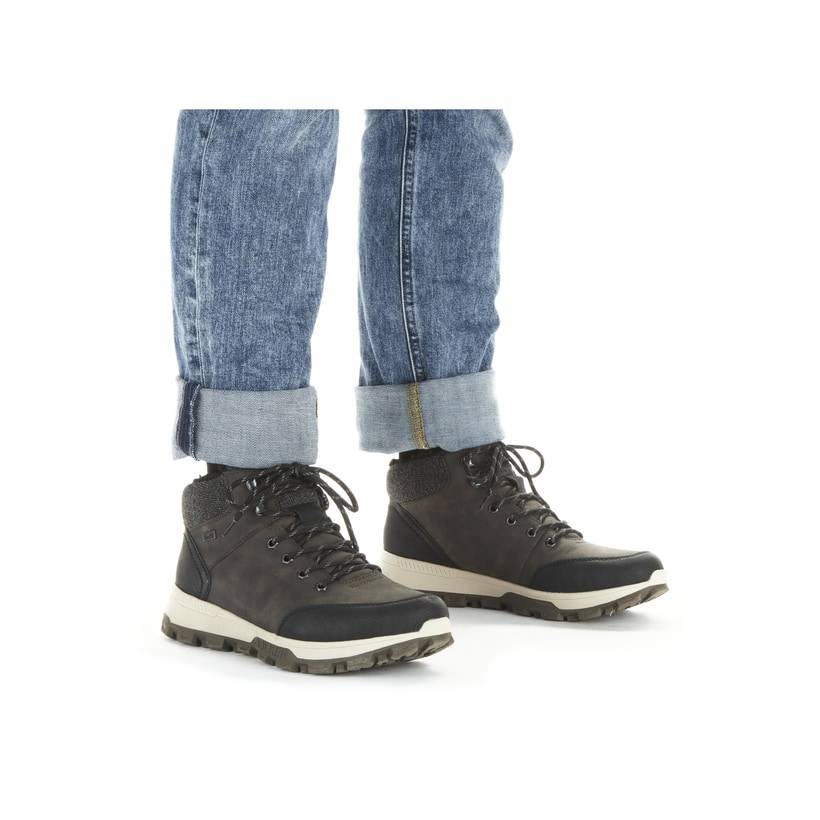 Rieker Artikelnummer 35534-25 Rieker Herren Schnürstiefel Zimtbraun