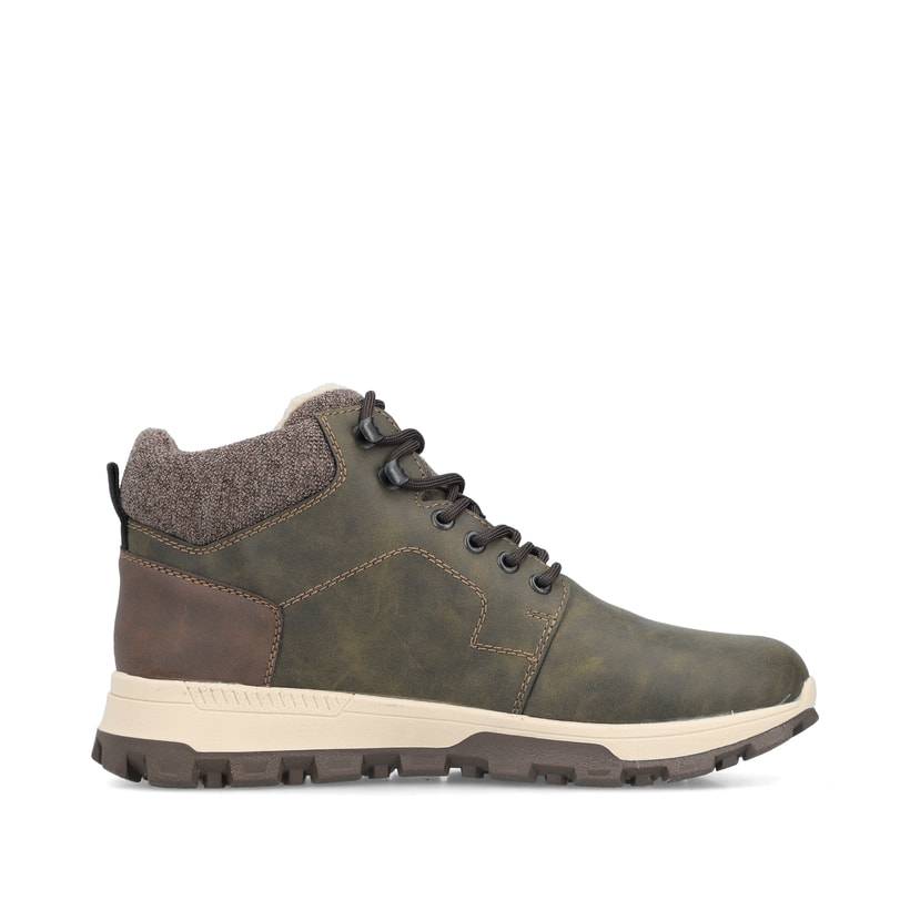 Rieker Artikelnummer 35538-54 Rieker Herren Schnürstiefel Schilfgrün