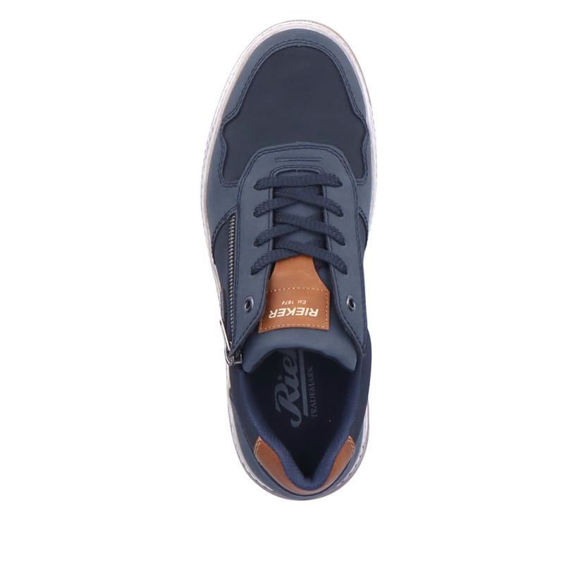 Rieker Artikelnummer 37029-14 Rieker Herren Sneaker Low Meeresblau
