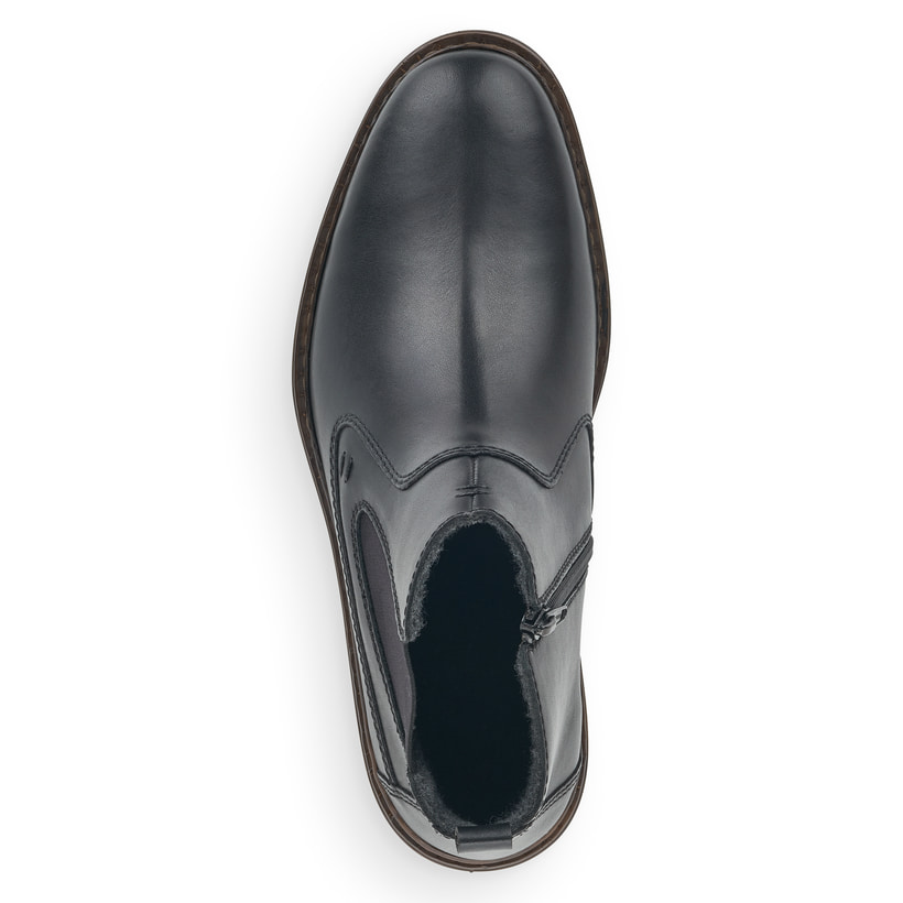 Rieker Artikelnummer 37662-00 Rieker Herren Chelsea Boots Mattschwarz