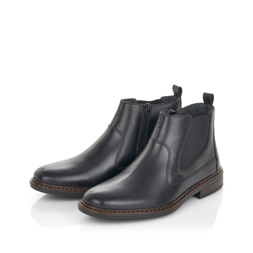 Rieker Artikelnummer 37662-00 Rieker Herren Chelsea Boots mattschwarz