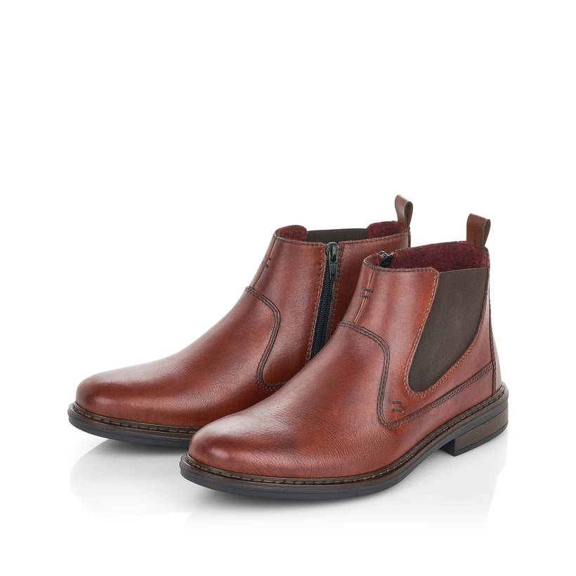 Rieker Artikelnummer 37662-24 Rieker Herren Chelsea Boots Kaffeebraun