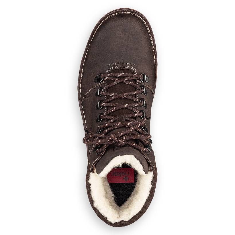 Rieker Artikelnummer 37733-26 Rieker Herren Schnürstiefel Tabakbraun