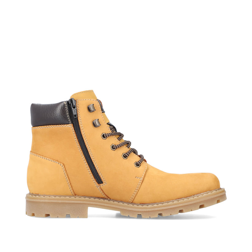 Rieker Artikelnummer 37740-68 Rieker Herren Schnürstiefel Goldgelb