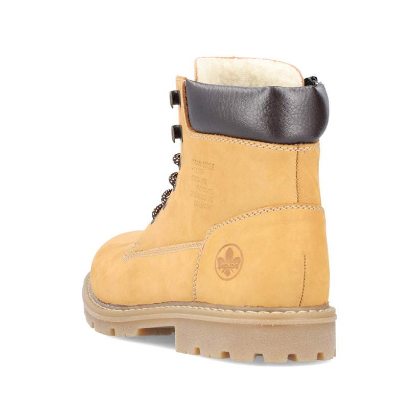 Rieker Artikelnummer 37740-68 Rieker Herren Schnürstiefel Goldgelb