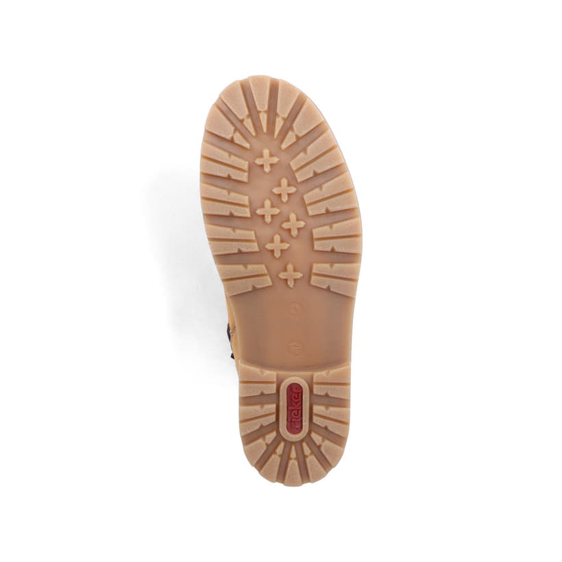 Rieker Artikelnummer 37740-68 Rieker Herren Schnürstiefel Goldgelb