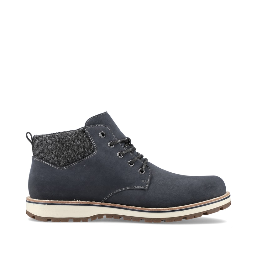 Rieker Artikelnummer 38419-16 Rieker Herren Schnürstiefel Pazifikblau
