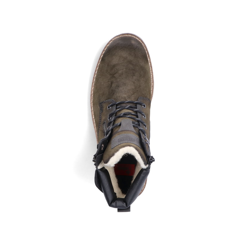 Rieker Artikelnummer 38425-54 Rieker Herren Schnürstiefel Olivgrün