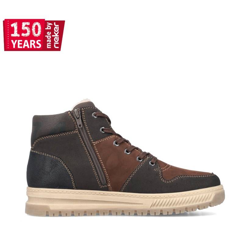 Rieker Artikelnummer 38540-25 Rieker Herren Schnürstiefel Mokkabraun