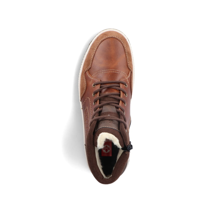 Rieker Artikelnummer 38544-24 Rieker Herren Schnürstiefel Karamellbraun