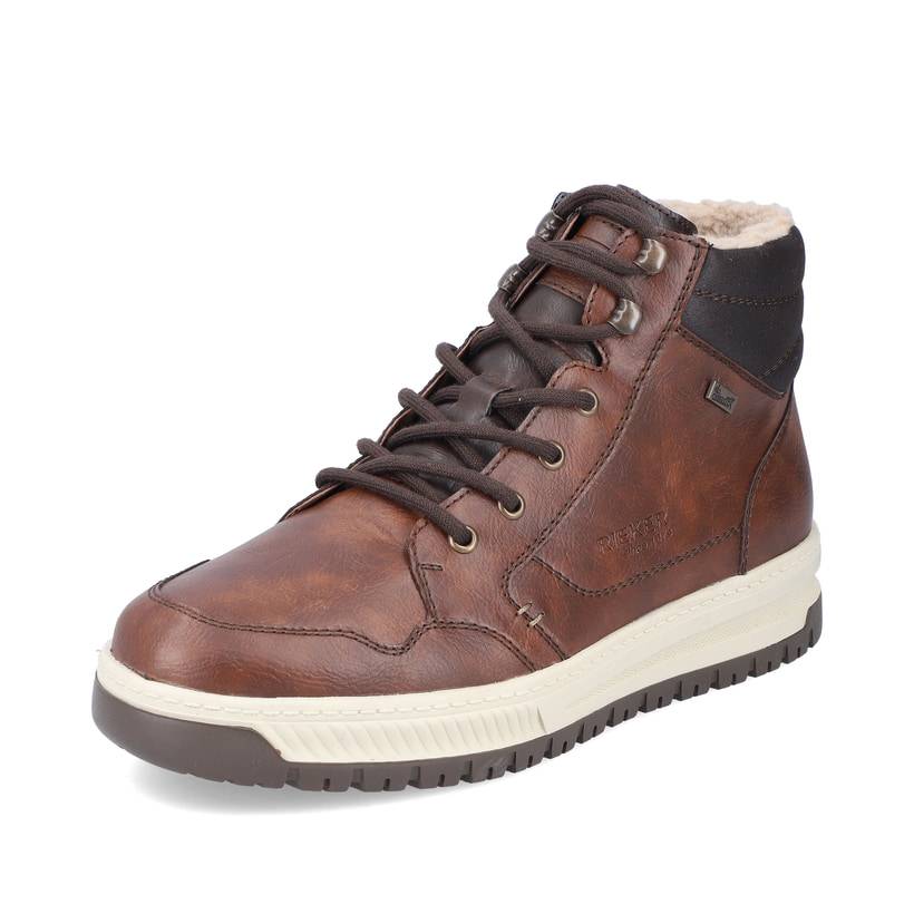 Rieker Artikelnummer 38546-24 Rieker Herren Schnürstiefel Nussbraun