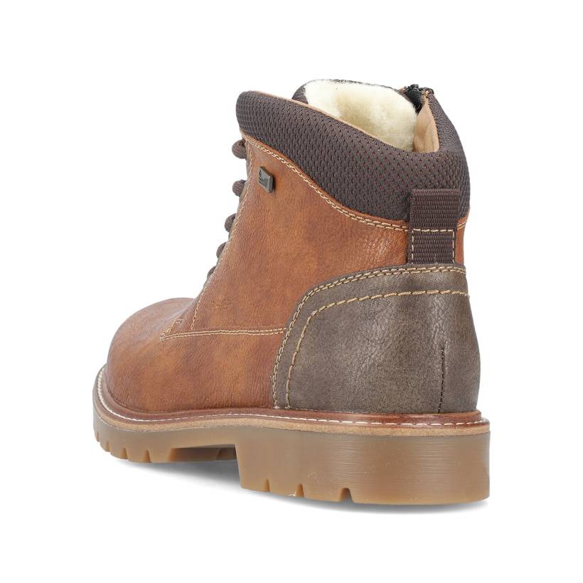 Rieker Artikelnummer 38810-25 Rieker Herren Schnürstiefel Karamellbraun