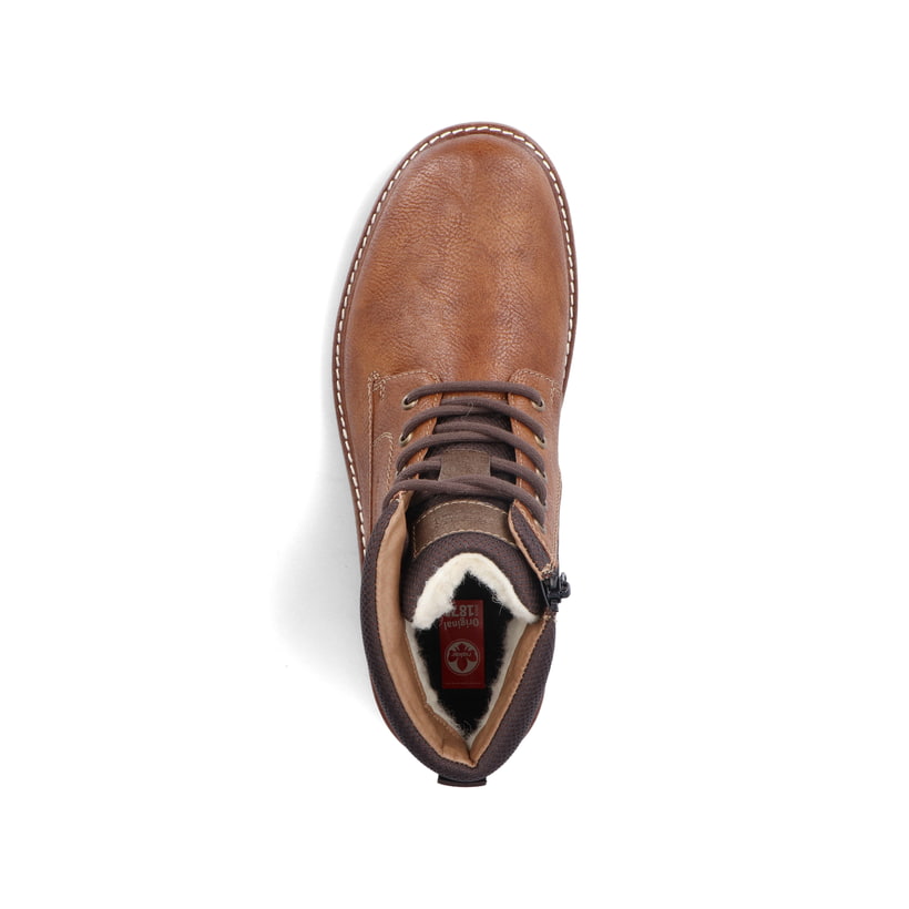 Rieker Artikelnummer 38810-25 Rieker Herren Schnürstiefel Karamellbraun