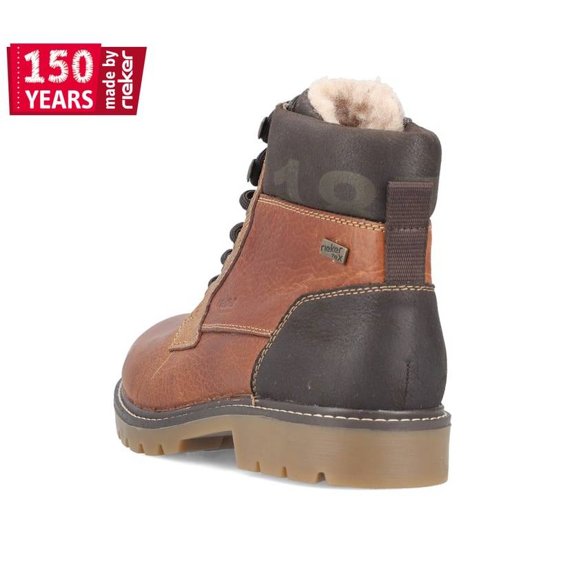 Rieker Artikelnummer 38832-22 Rieker Herren Schnürstiefel Karamellbraun