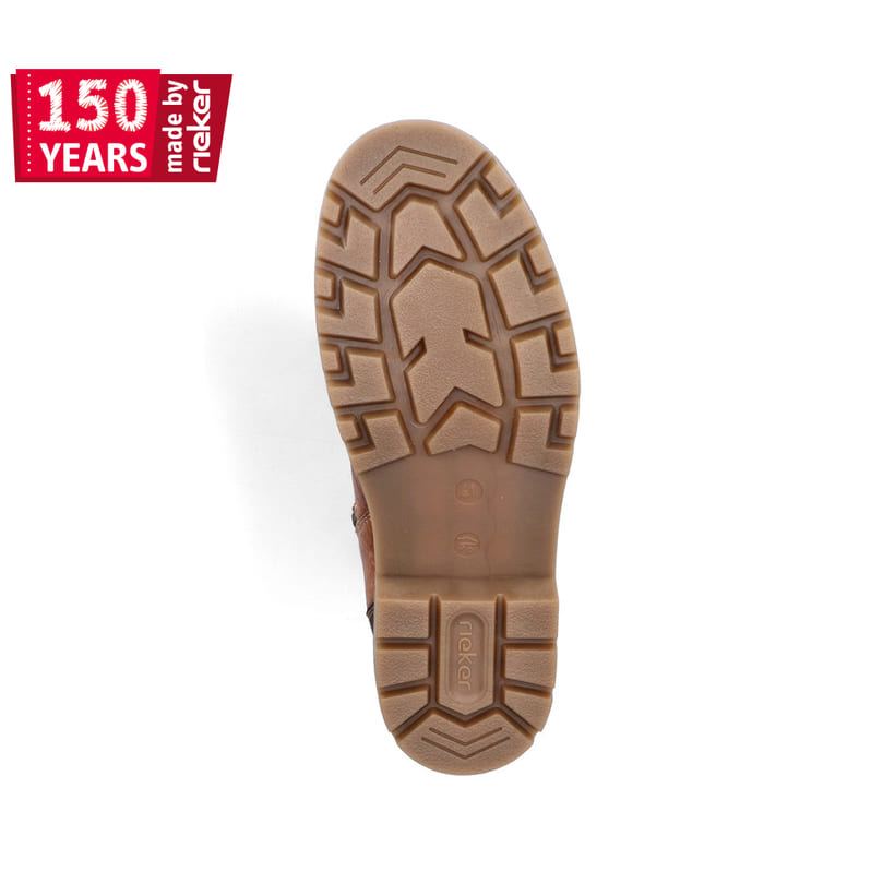 Rieker Artikelnummer 38832-22 Rieker Herren Schnürstiefel Karamellbraun