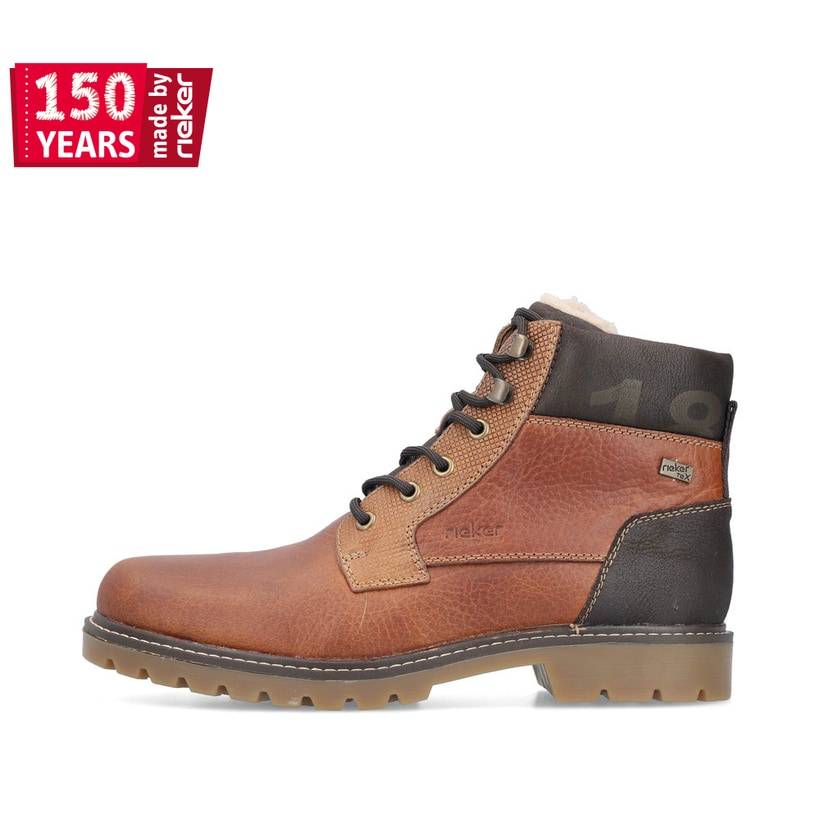 Rieker Artikelnummer 38832-22 Rieker Herren Schnürstiefel karamellbraun