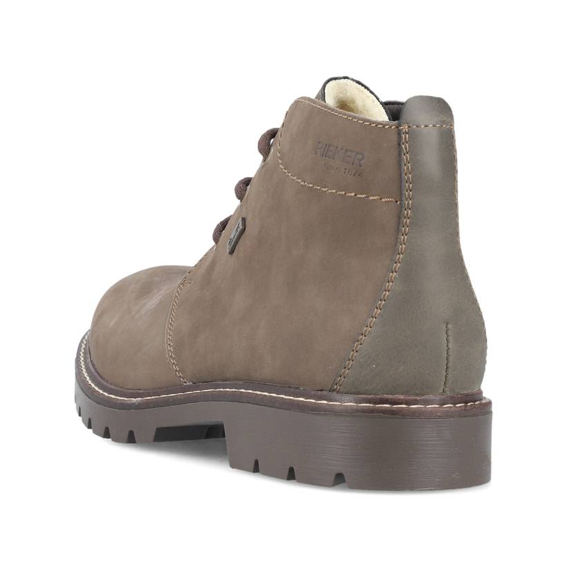 Rieker Artikelnummer 38839-25 Rieker Herren Schnürstiefel Graubraun