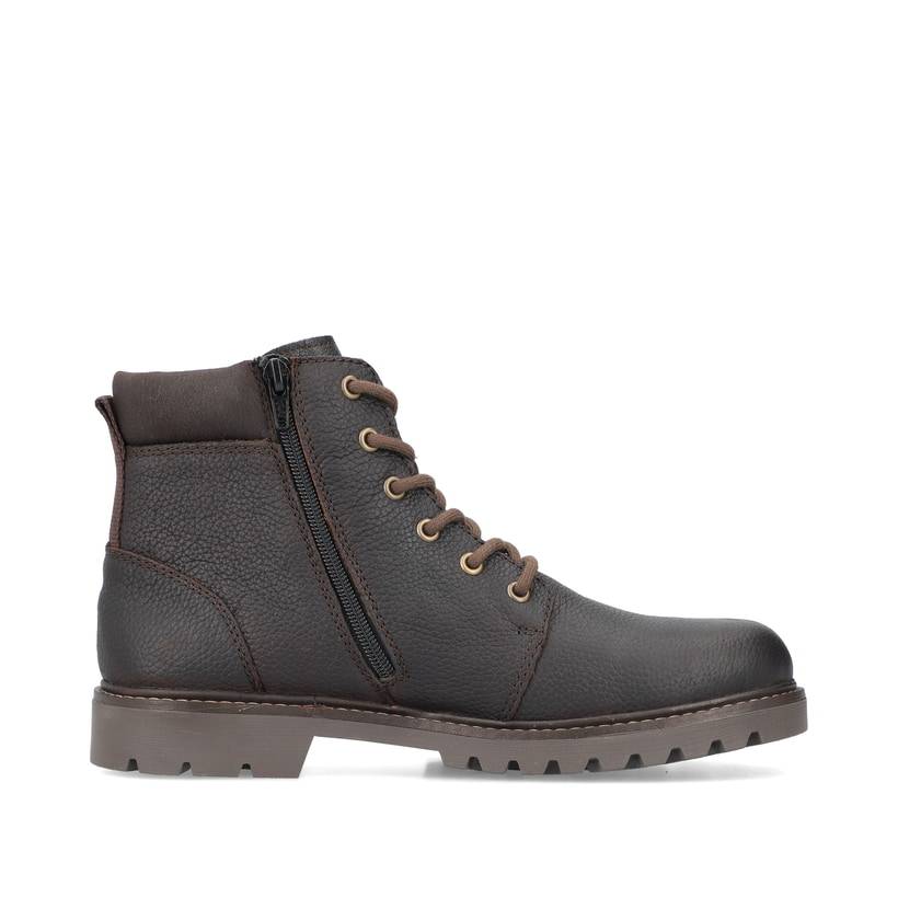 Rieker Artikelnummer 38842-25 Rieker Herren Schnürstiefel Dunkelbraun