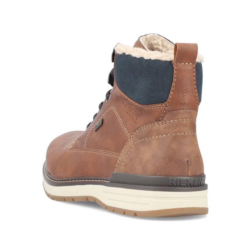 Rieker Artikelnummer 39442-24 Rieker Herren Schnürstiefel Fuchsbraun