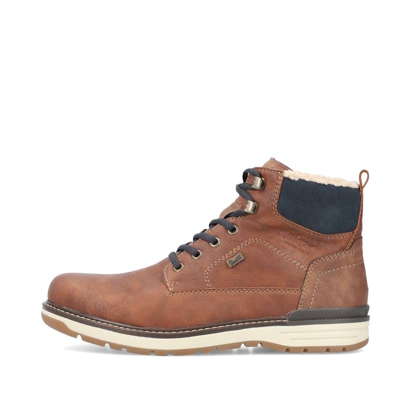 Rieker Artikelnummer 39442-24 Rieker Herren Schnürstiefel fuchsbraun
