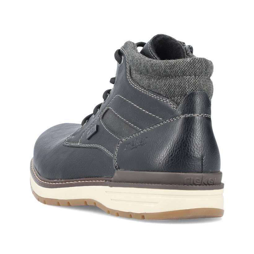 Rieker Artikelnummer 39450-00 Rieker Herren Schnürstiefel Urbanschwarz