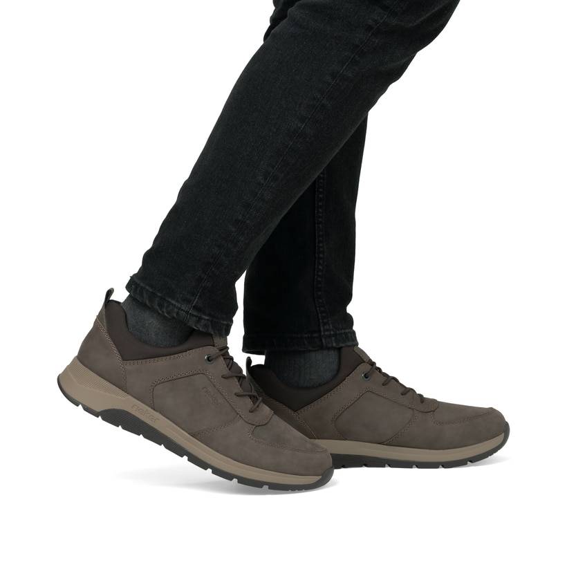 Rieker Artikelnummer 39653-25 Rieker Herren Slipper Grünbraun