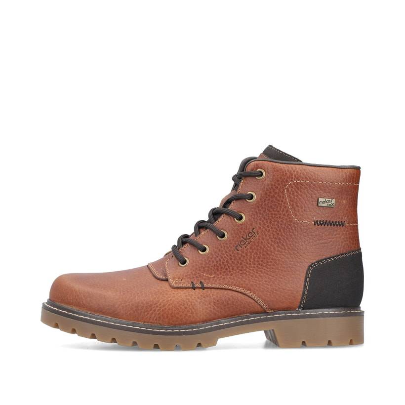 Rieker Artikelnummer 39820-22 Rieker Herren Schnürstiefel Fuchsbraun