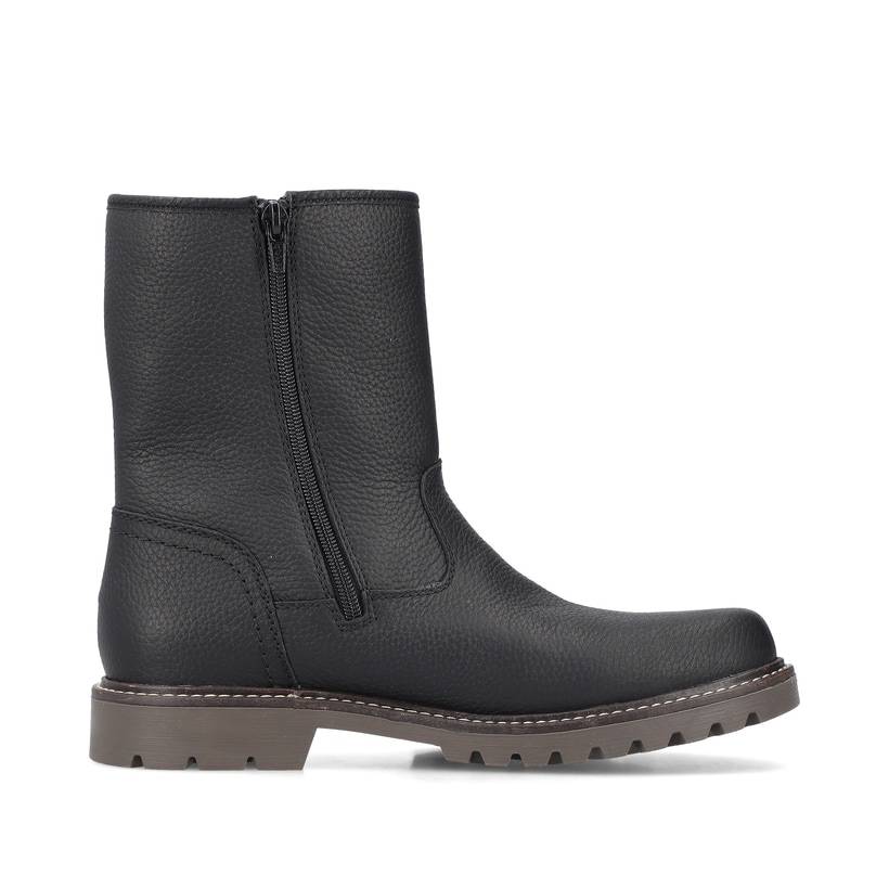 Rieker Artikelnummer 39870-00 Rieker Herren Kurzstiefel Asphaltschwarz