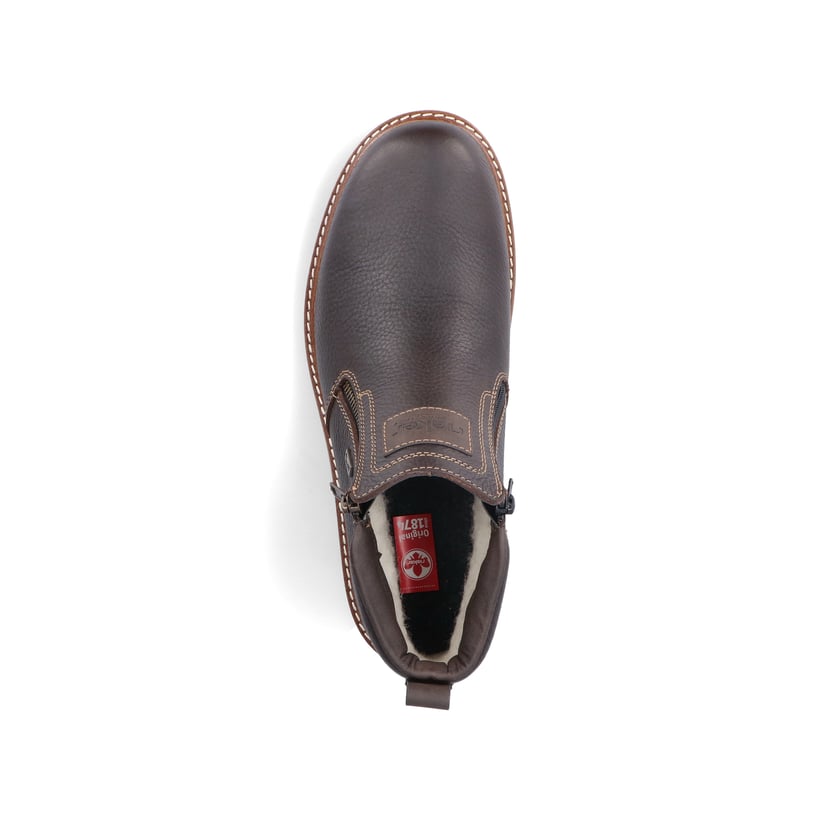 Rieker Artikelnummer 39871-25 Rieker Herren Kurzstiefel Schwarzbraun