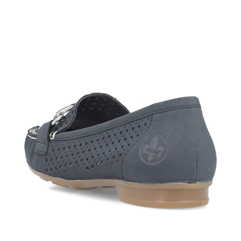 Rieker Artikelnummer 40065-15 Rieker Damen Loafer Marineblau