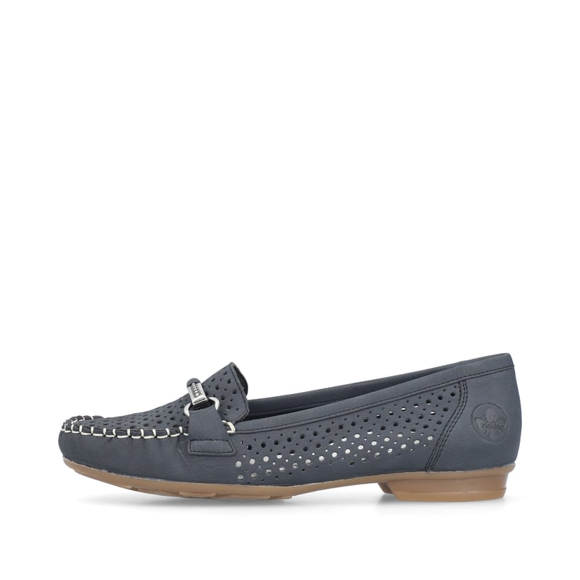 Rieker Artikelnummer 40065-15 Rieker Damen Loafer marineblau