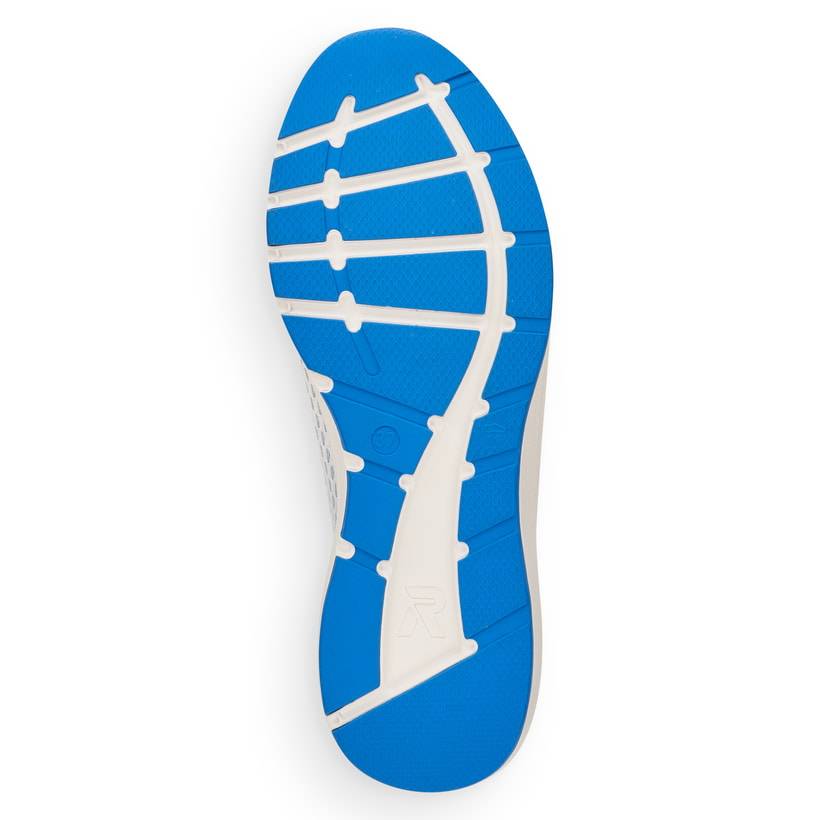 Rieker Artikelnummer 40101-90 Rieker Damen Sneaker Low Crystal-white Rainbow