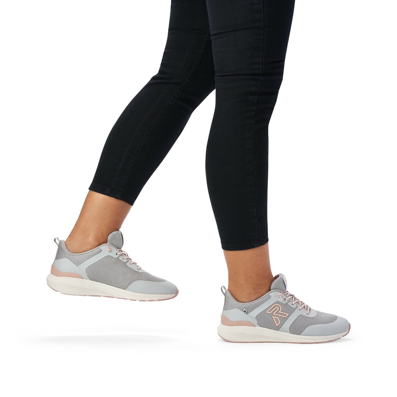 Rieker Artikelnummer 40102-40 Rieker Damen Sneaker Low stone grey