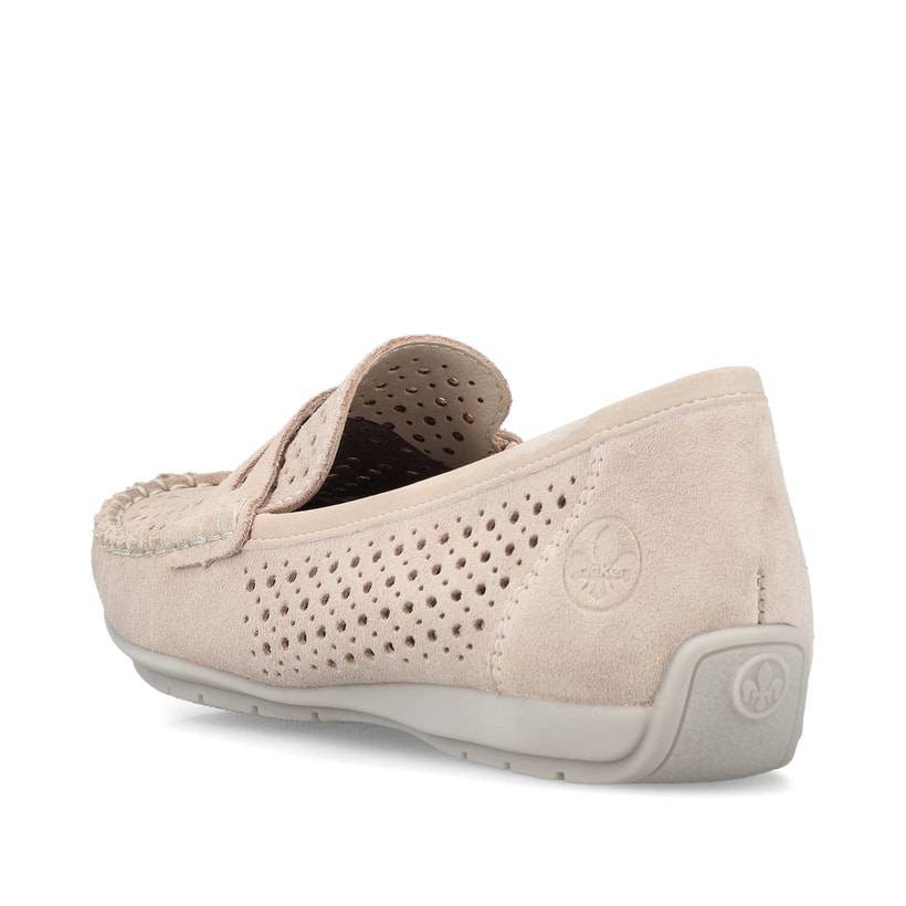 Rieker Artikelnummer 40263-31 Rieker Damen Loafer Zartrosa