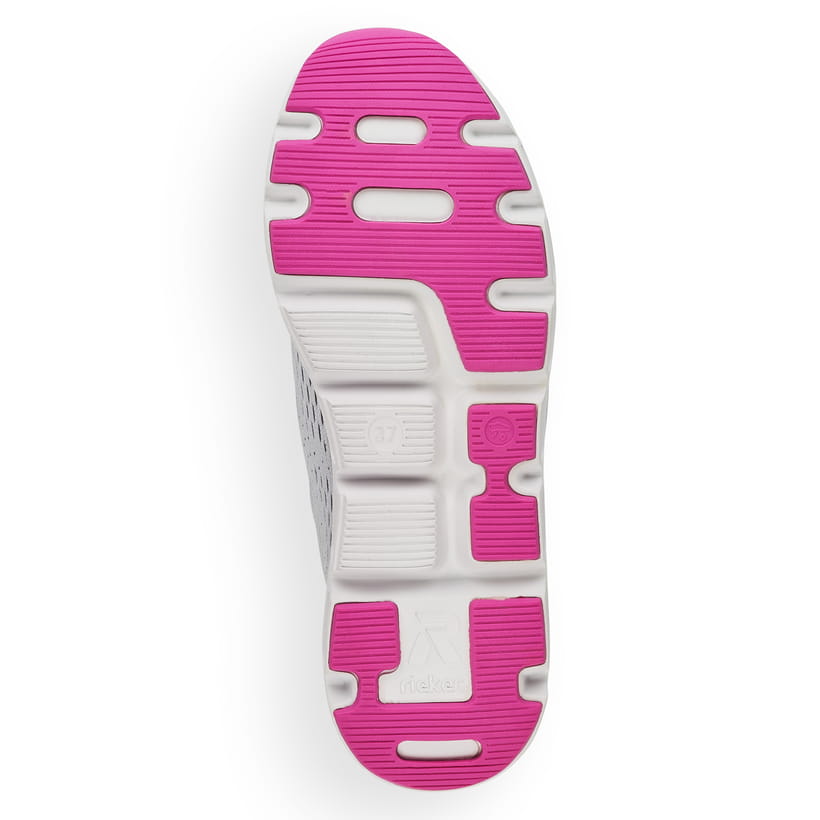 Rieker Artikelnummer 40403-40 Rieker Damen Slipper Silver Grey