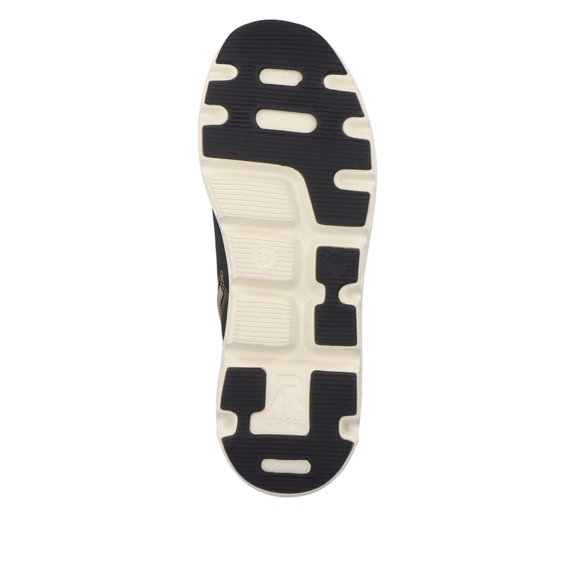 Rieker Artikelnummer 40460-62 Rieker Damen Sneaker High Hazel-wood Black