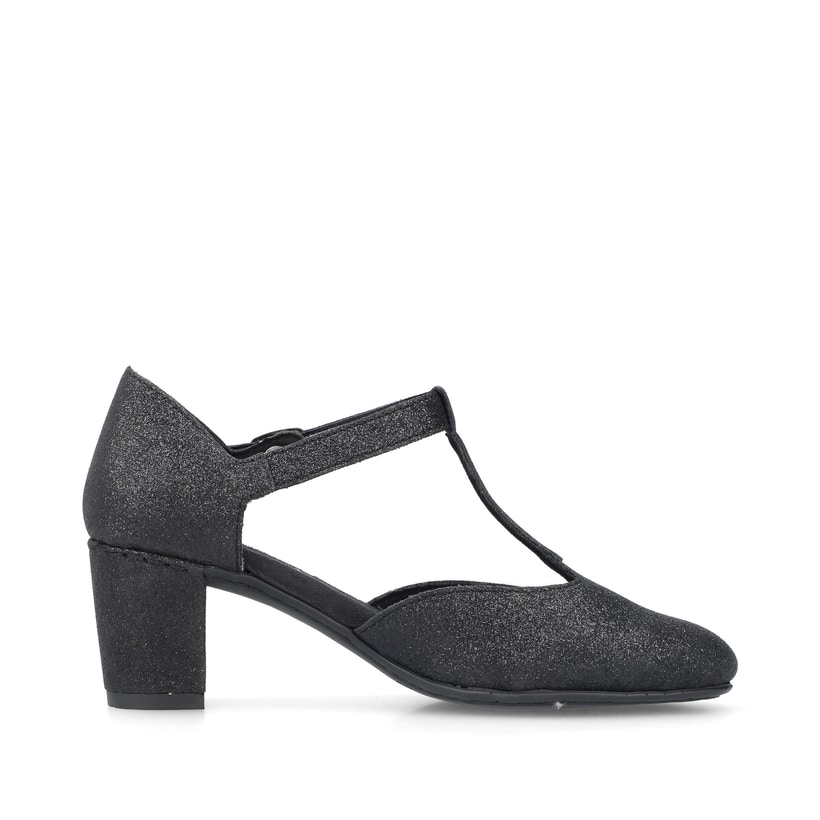 Rieker Artikelnummer 41087-00 Rieker Damen Pumps Nachtschwarz