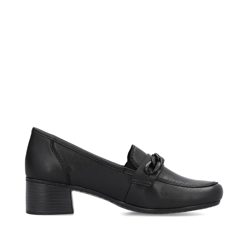 Rieker Artikelnummer 41660-00 Rieker Damen Loafer Mitternachtsschwarz
