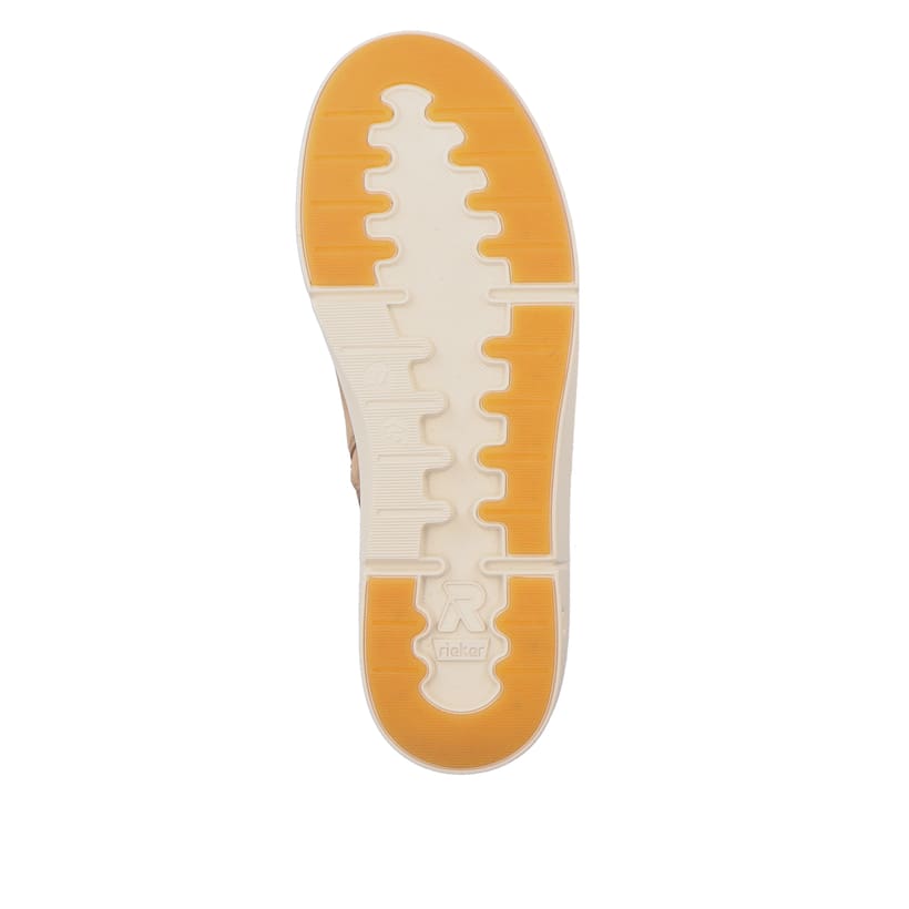 Rieker Artikelnummer 41907-20 Rieker Damen Sneaker High Creme Beige