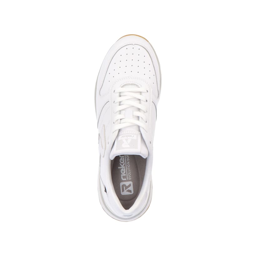 Rieker Artikelnummer 42501-80 Rieker Damen Sneaker Low Frost White