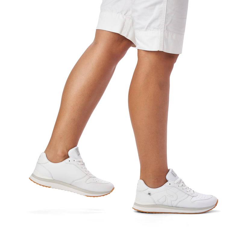 Rieker Artikelnummer 42501-80 Rieker Damen Sneaker Low Frost White