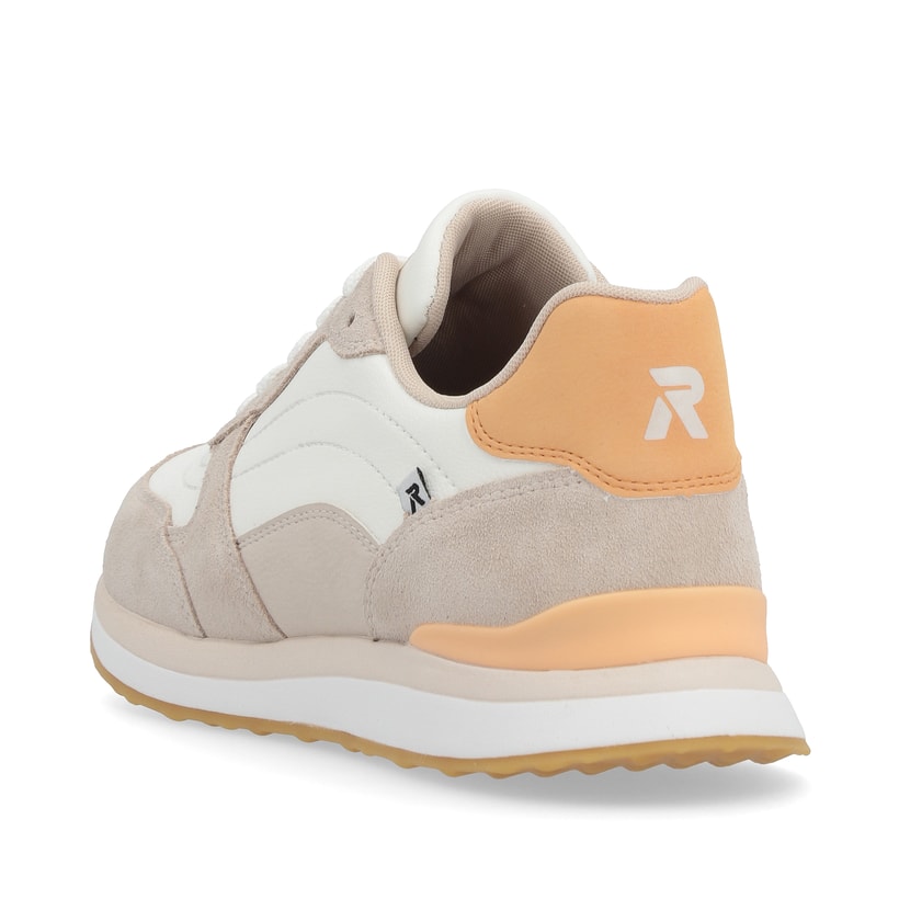 Rieker Artikelnummer 42506-82 Rieker Damen Sneaker Low Clay-beige Apricot